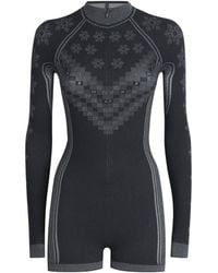 Skims - First Layers Half-Zip Playsuit - Lyst