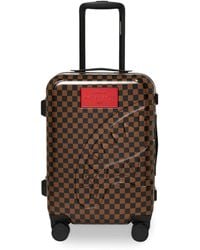 Sprayground - Embossed Check Cabin Suitcase - Lyst