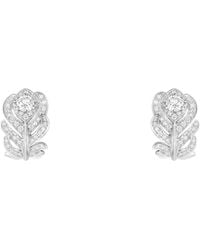 Boucheron - And Diamond Plume De Paon Clip-On Earrings - Lyst