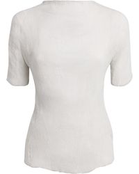 Issey Miyake - Chiffon Twist 3 Top - Lyst