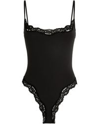 Skims - Fits Everybody Lace-Trim Bodysuit - Lyst