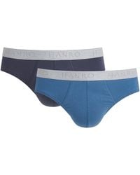 Hanro - Stretch-Cotton Essentials Briefs - Lyst
