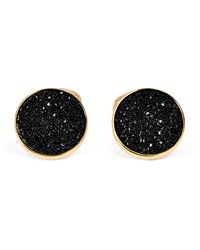 Babette Wasserman - Plated Moondust Round Cufflinks - Lyst