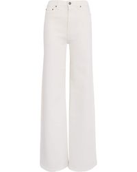 KHAITE - Dane High-Rise Wide-Leg Jeans - Lyst