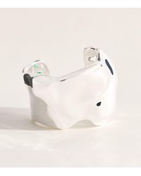 COMPLETEDWORKS - Plated Cobblestones Cuff Bracelet - Lyst