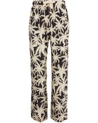 Palm Angels - Palm Print Sweatpants - Lyst
