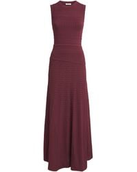 Sandro - Pointelle Knit Maxi Dress - Lyst