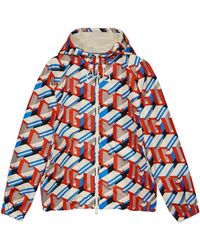 Gucci - Pixel Print Zip-up Jacket - Lyst