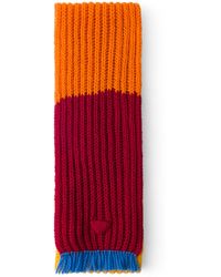 Prada - Virgin Wool Triangle Scarf - Lyst
