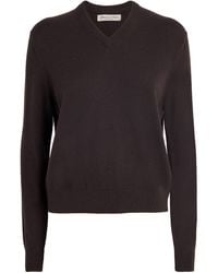 Johnstons of Elgin - Cashmere V-Neck Sweater - Lyst
