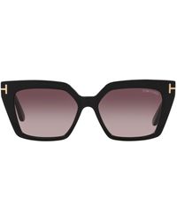 Tom Ford - Acetate Winona Cat Eye Sunglasses - Lyst