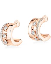 Messika - Move Romane And Diamond Hoop Earrings - Lyst