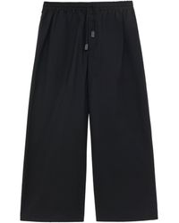 Loewe - X Paula's Ibiza Cotton-blend Cropped Trousers - Lyst