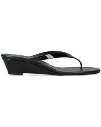 Christopher Esber - Leather Scala Wedge Sandals 45 - Lyst