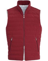 Brunello Cucinelli - Water-Resistant Gilet - Lyst