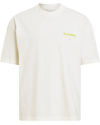 AllSaints - Organic Cotton Access Logo T-shirt - Lyst