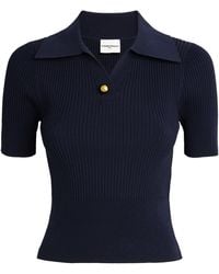 Claudie Pierlot - Knitted Polo Shirt - Lyst
