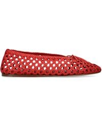 Le Monde Beryl - Leather Woven Regency Ballet Flats - Lyst