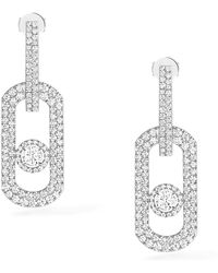 Messika - And Diamond So Move Xl Pavé Earrings - Lyst