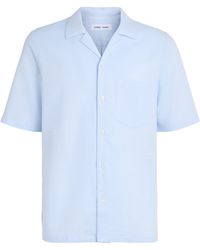 Samsøe & Samsøe - Organic Cotton Jacquard Saoscar Shirt - Lyst