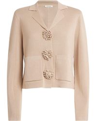 By Malene Birger - Appliqué Rosa Cardigan - Lyst