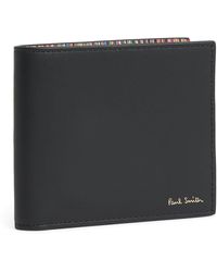 Paul Smith - Leather Signature Stripe Bifold Wallet - Lyst