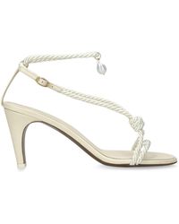 Neous - Leather And Rope Garnet Heeled Sandals - Lyst