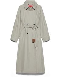 MAX&Co. - Cotton-Blend Trench Coat - Lyst