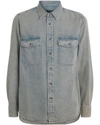 Rag & Bone - Denim Twin-Pocket Overshirt - Lyst