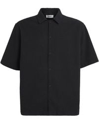 Wax London - Cotton Seersucker Keats Short-Sleeve Shirt - Lyst