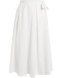 Weekend by Maxmara - Folk Midi Skirt - Lyst