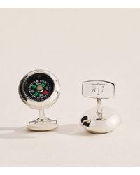 Tateossian - Palladium-Plated Compass Cufflinks - Lyst