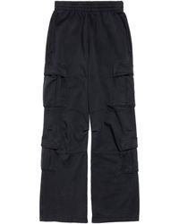 Balenciaga - Cotton Cargo Sweatpants - Lyst