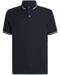 Emporio Armani - Cotton Piqué Eagle Polo Shirt - Lyst