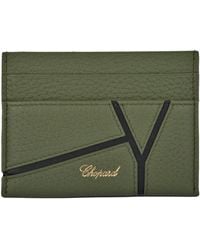 Chopard - Small Leather Diamond Card Holder - Lyst