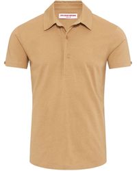 Orlebar Brown - Cotton-silk Sebastian Polo Shirt - Lyst