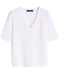 Weekend by Maxmara - Linen-Blend T-Shirt - Lyst