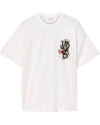 AllSaints - Organic Cotton Serrate T-Shirt - Lyst