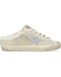 Golden Goose - Suede Super-Star Sabot Sneakers - Lyst