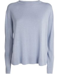 Max Mara - Silk-cotton Pensile Sweater - Lyst