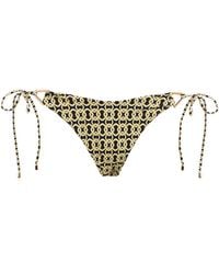 Away That Day - Geometric Gili Bikini Bottoms - Lyst