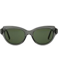 Loewe - Acetate Swan Slim Sunglasses - Lyst