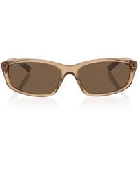 Balenciaga - Acetate Bb0401S Rectangular Sunglasses - Lyst