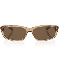 Balenciaga - Acetate Bb0401S Rectangular Sunglasses - Lyst