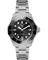 Tag Heuer - Stainless Steel Aquaracer Watch 36mm - Lyst