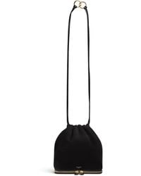 Alaïa - Suede Le Ponchon Cross-Body Bag - Lyst