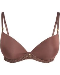 Aubade - Sheer Emotion Moulded Plunge Bra - Lyst