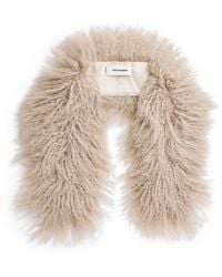 Yves Salomon - Lamb Fur Scarf - Lyst