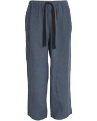 Commas - Linen Wide-leg Trousers - Lyst