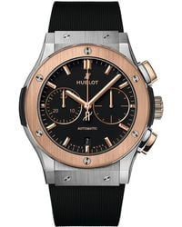 Hublot - Titanium And King Gold Classic Fusion Chronograph Watch 45mm - Lyst